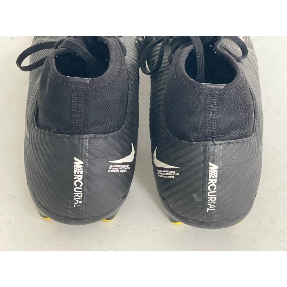 Nike Zoom Mercurial Superfly Academy Black Soccer Cleats Women's 9.5 Shoes